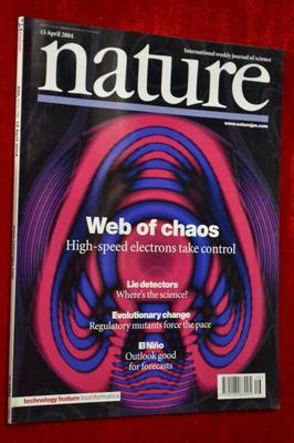 《自然》第6984期 2004年4月15日出版的科学里程碑